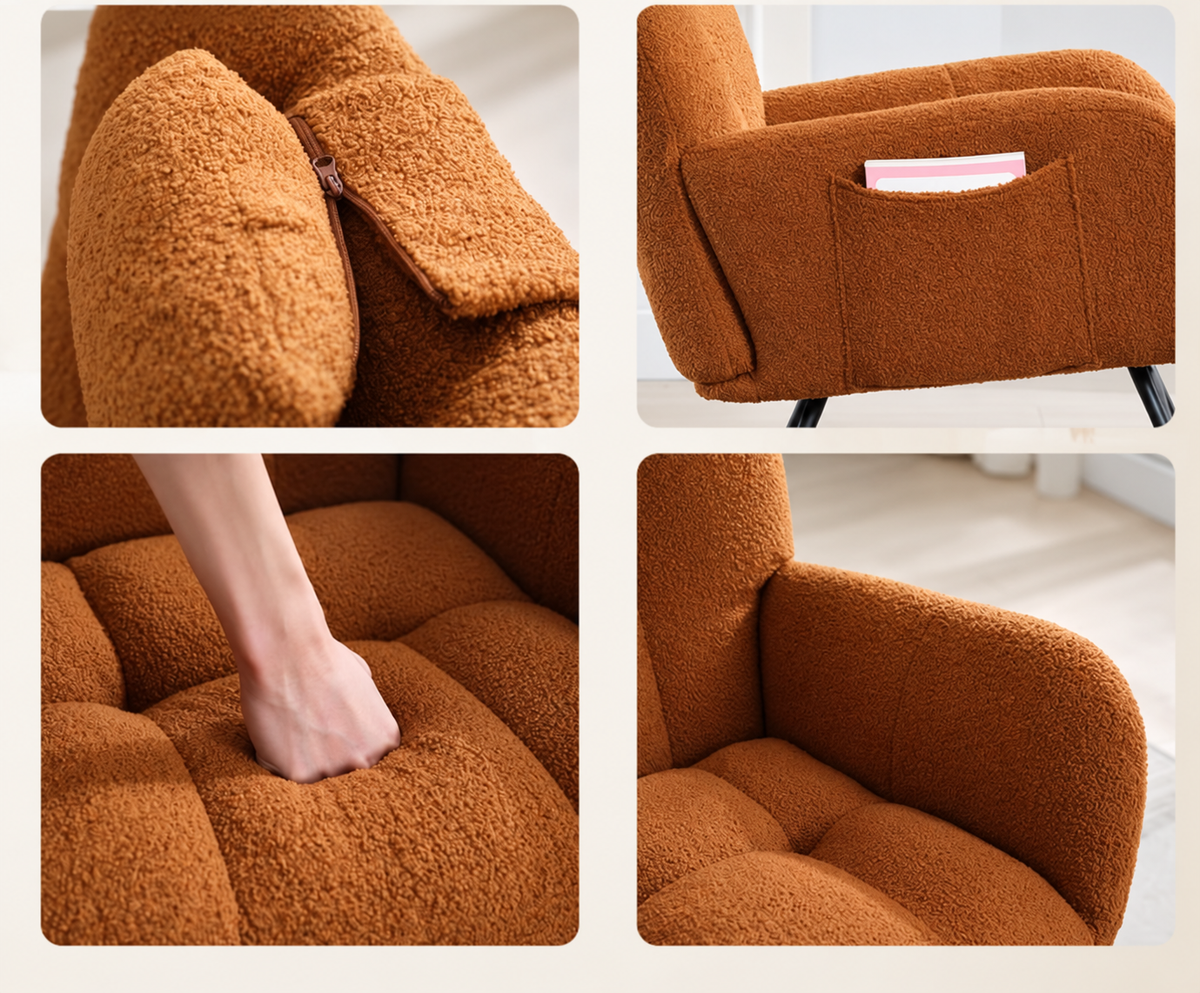 Fauteuil à bascule Oslo appui-tête