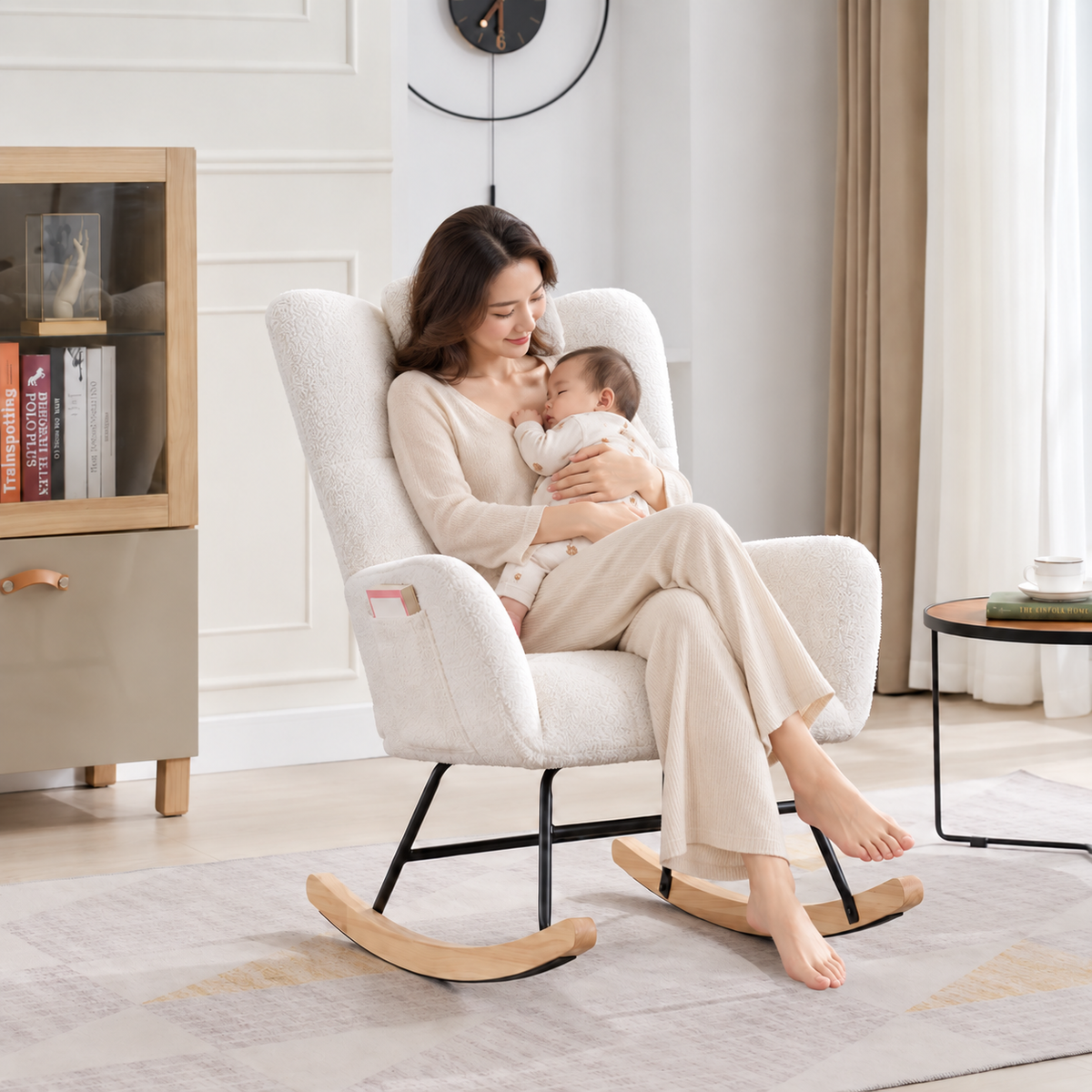 Fauteuil à bascule Oslo appui-tête